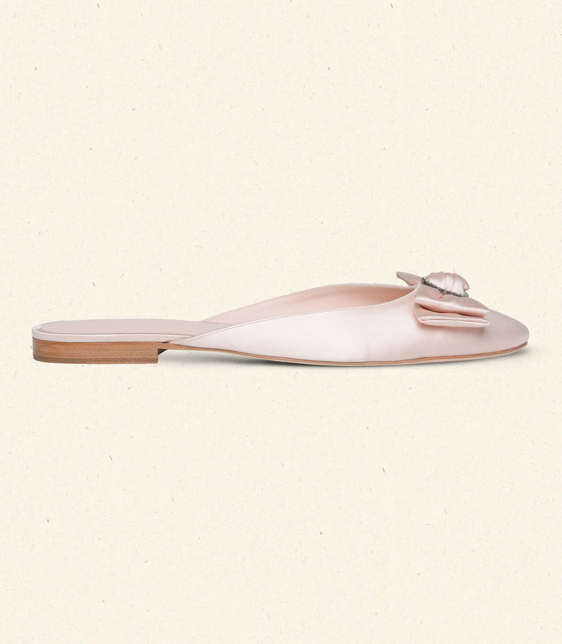 DÔEN Women Tilly Mule - Peche Satin