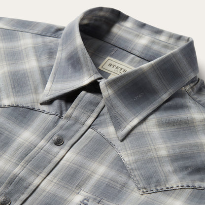 Stetson Dobby Twill Plaid Shirt