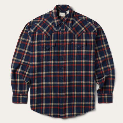 Stetson Brushed Twill Plaid Shirt
