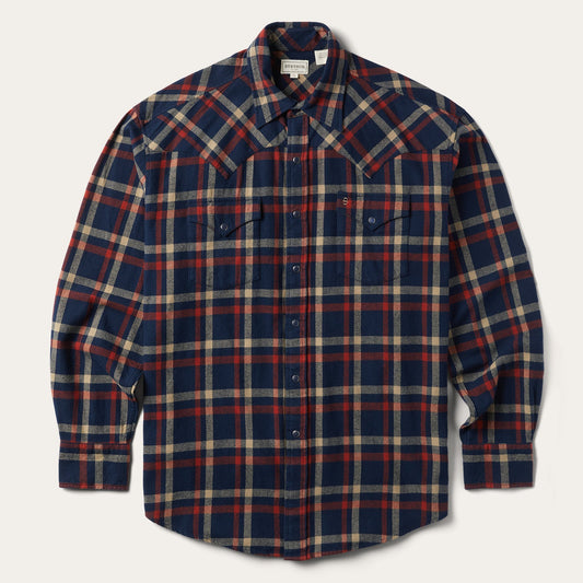 Stetson Brushed Twill Plaid Shirt