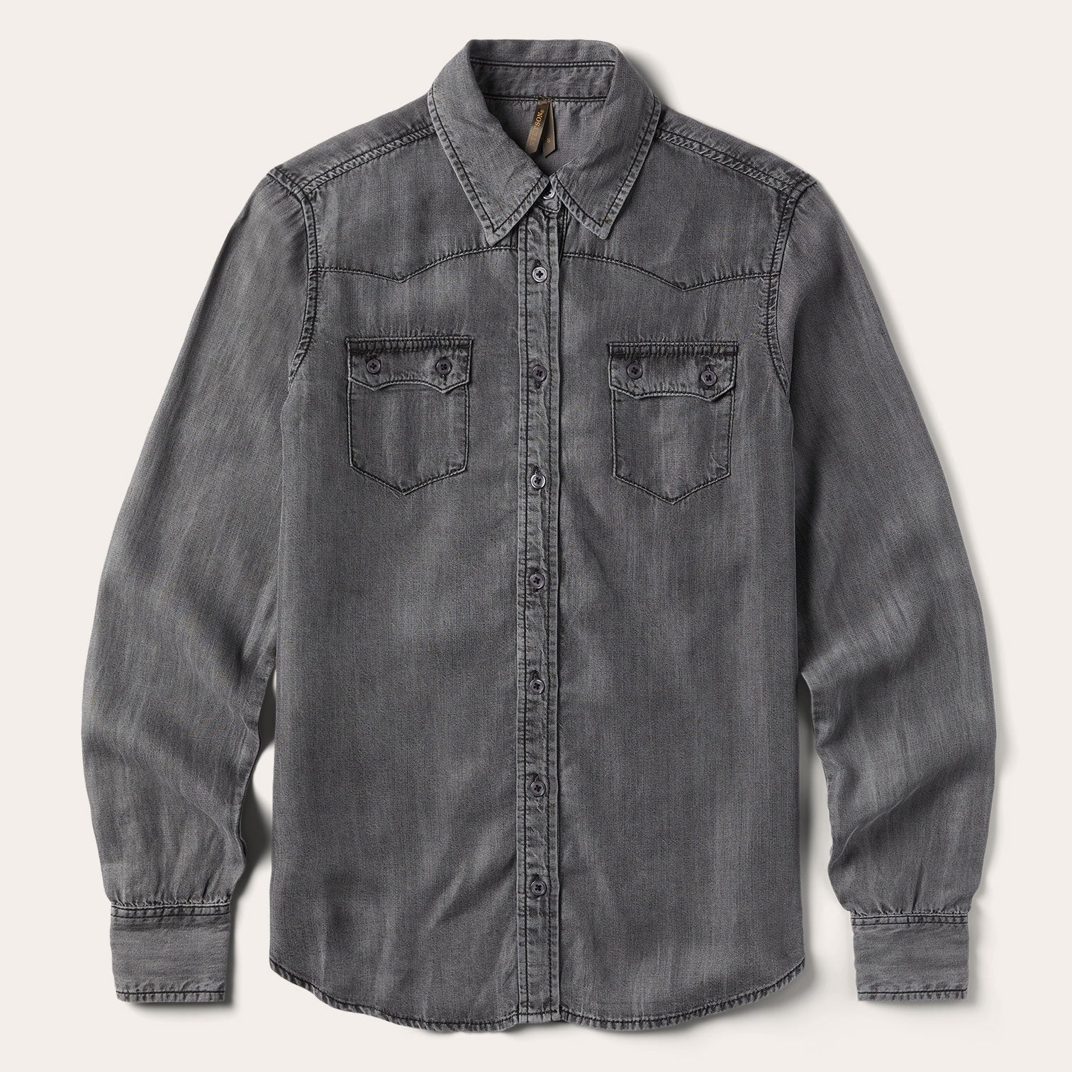 Stetson Boyfriend Fit Denim Shirt