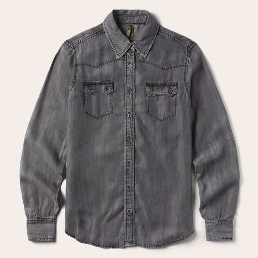 Stetson Boyfriend Fit Denim Shirt