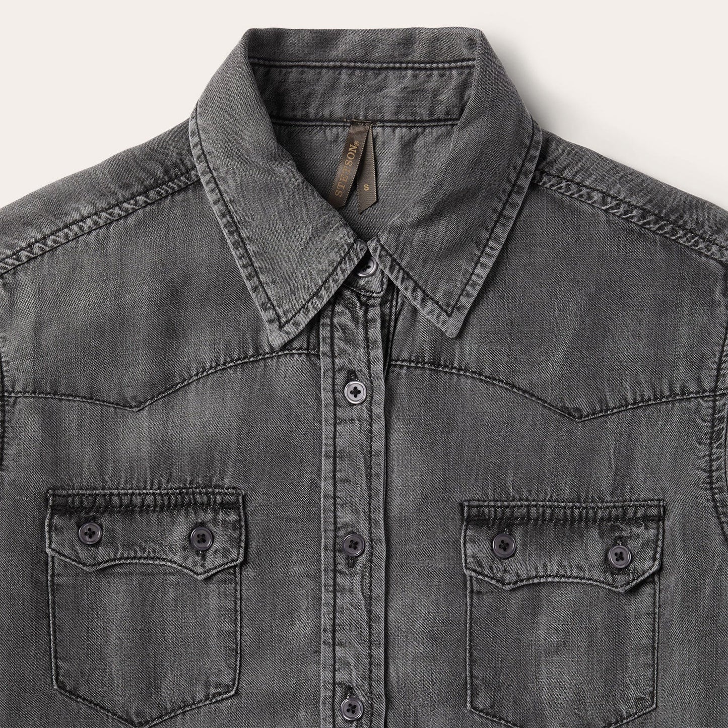 Stetson Boyfriend Fit Denim Shirt