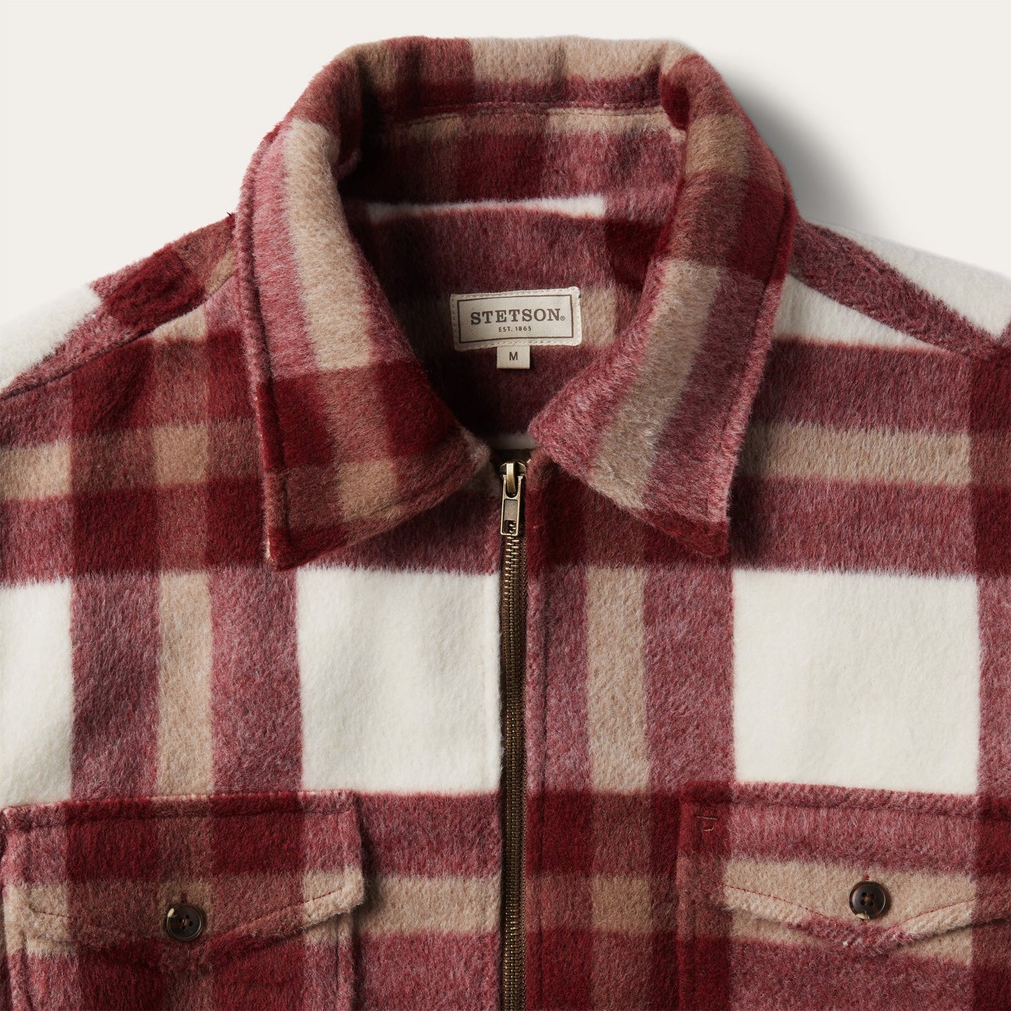 Stetson Plaid Lined Jac-Shirt