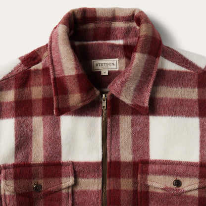 Stetson Plaid Lined Jac-Shirt