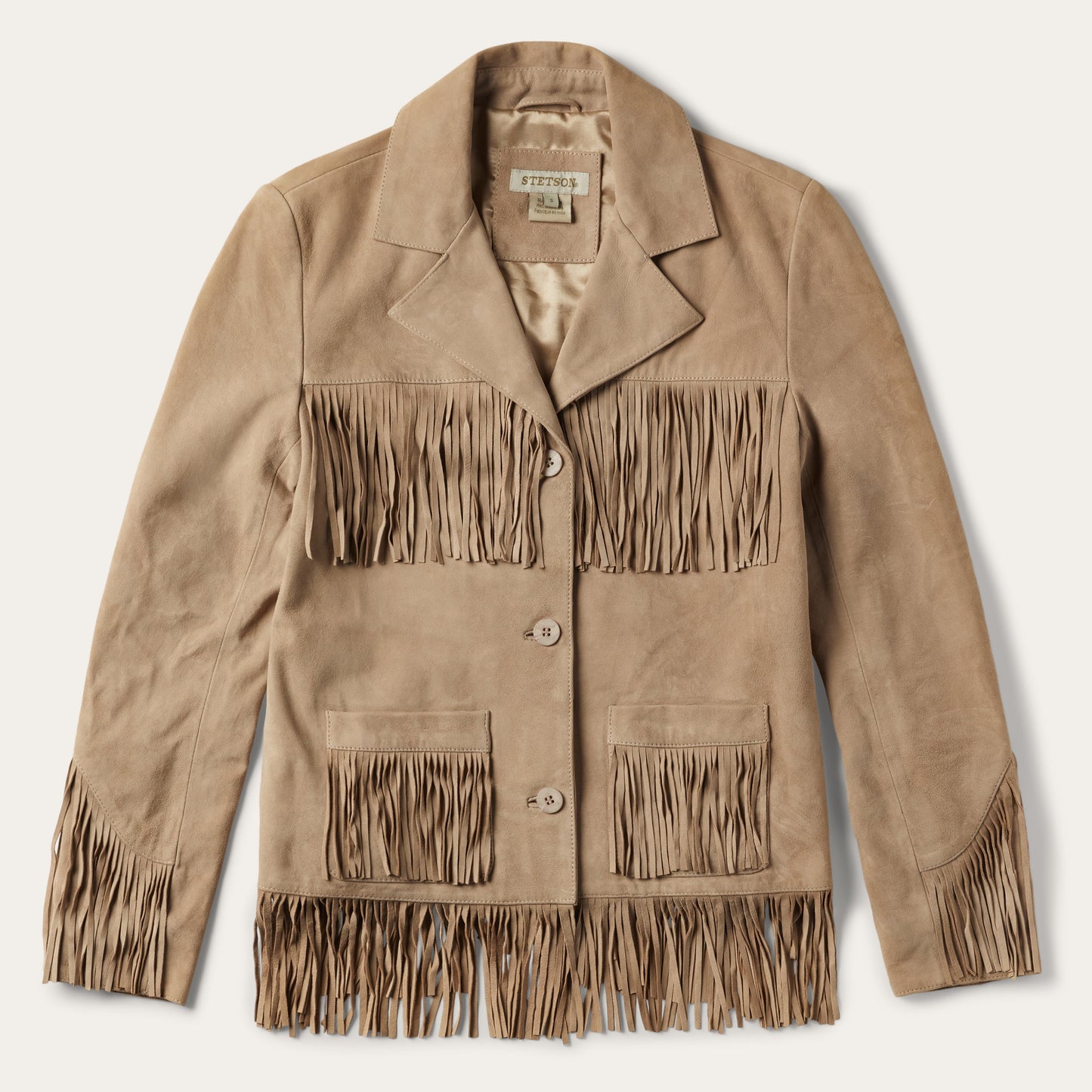 Stetson Fringe Suede Jacket