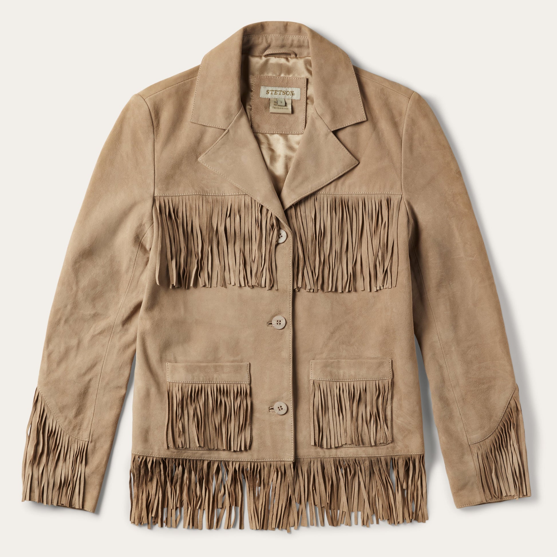 Stetson Fringe Suede Jacket