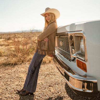 Stetson Fringe Suede Jacket