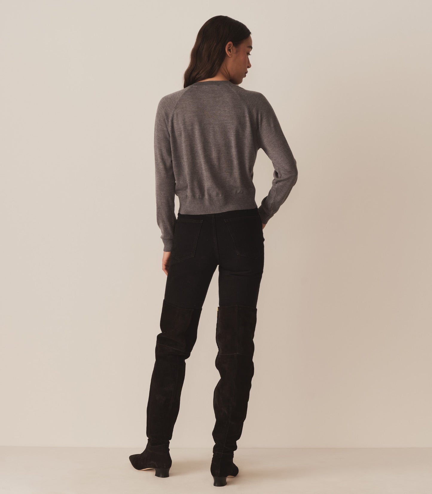 DÔEN Women Celine Cardigan - Grey
