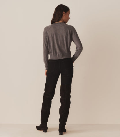 DÔEN Women Celine Cardigan - Grey