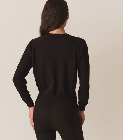 DÔEN Women Celine Cardigan - Black