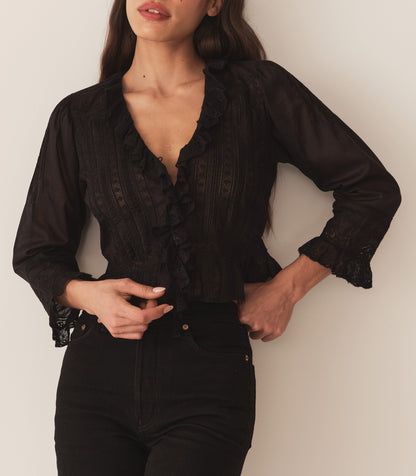 DÔEN Women Eldoris Top - Black