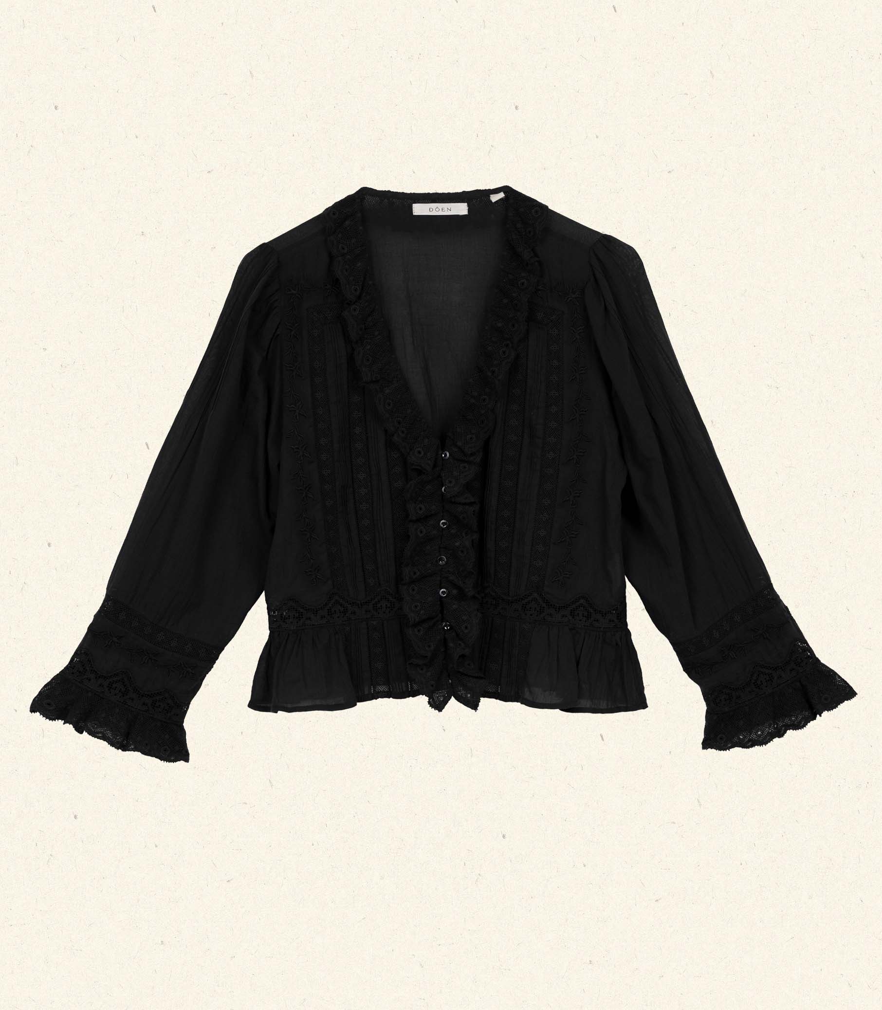 DÔEN Women Eldoris Top - Black