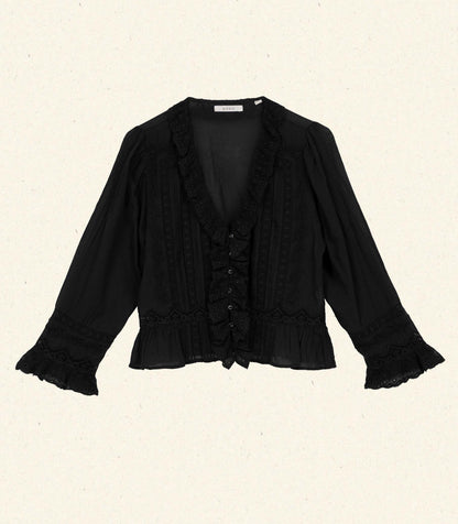 DÔEN Women Eldoris Top - Black