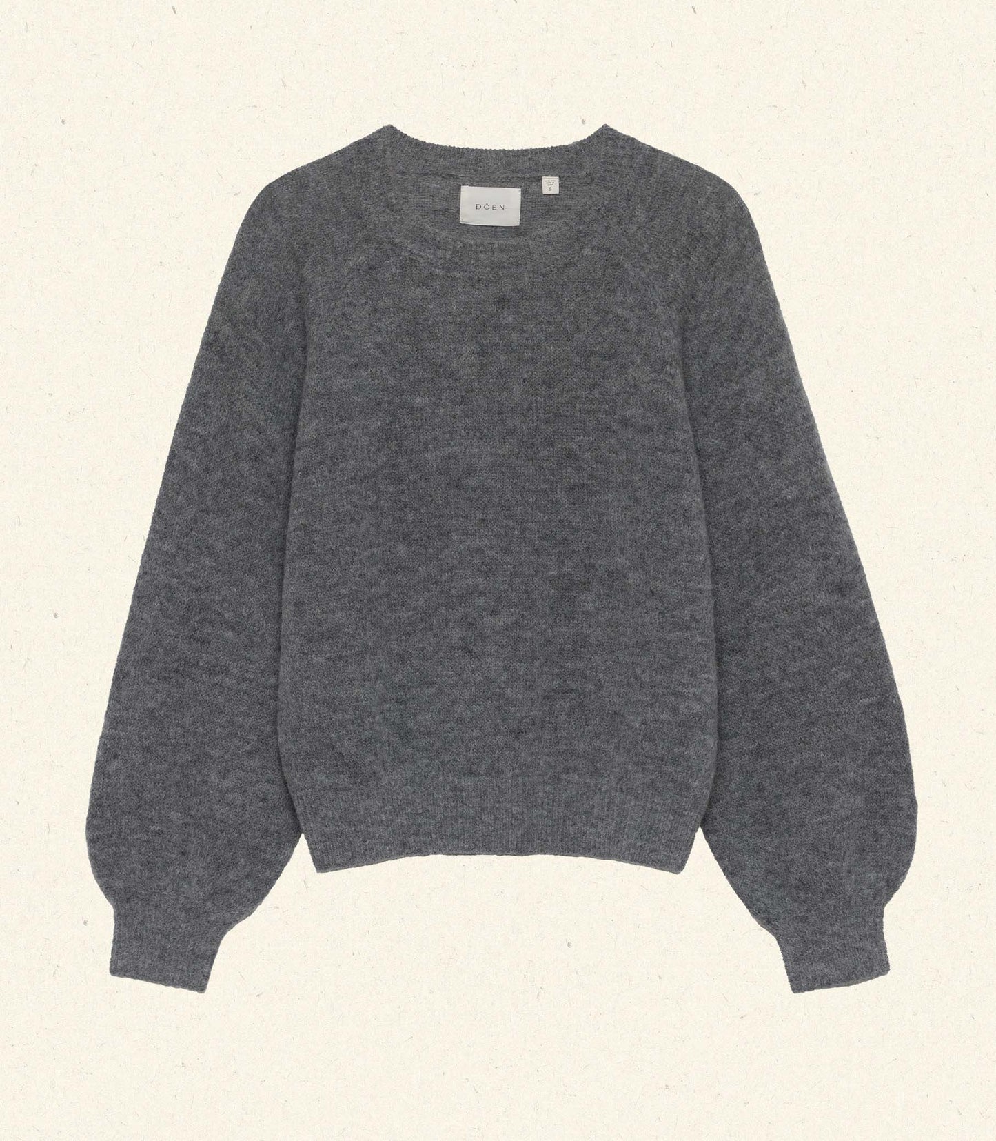 DÔEN Women Marsena Sweater - Dark Heather Grey