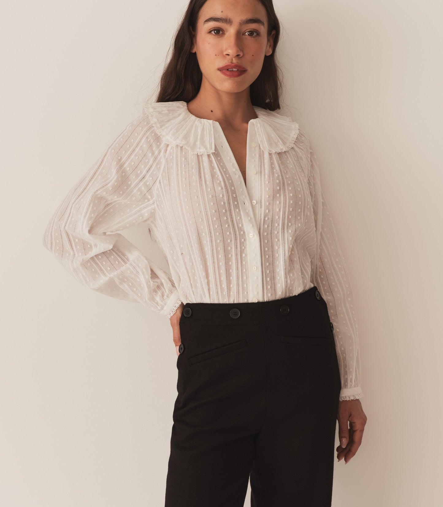 DÔEN Women Jacey Top - Salt