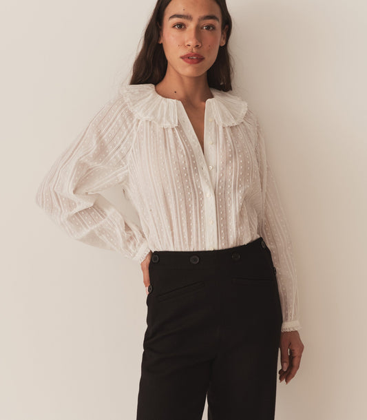 DÔEN Women Jacey Top - Salt