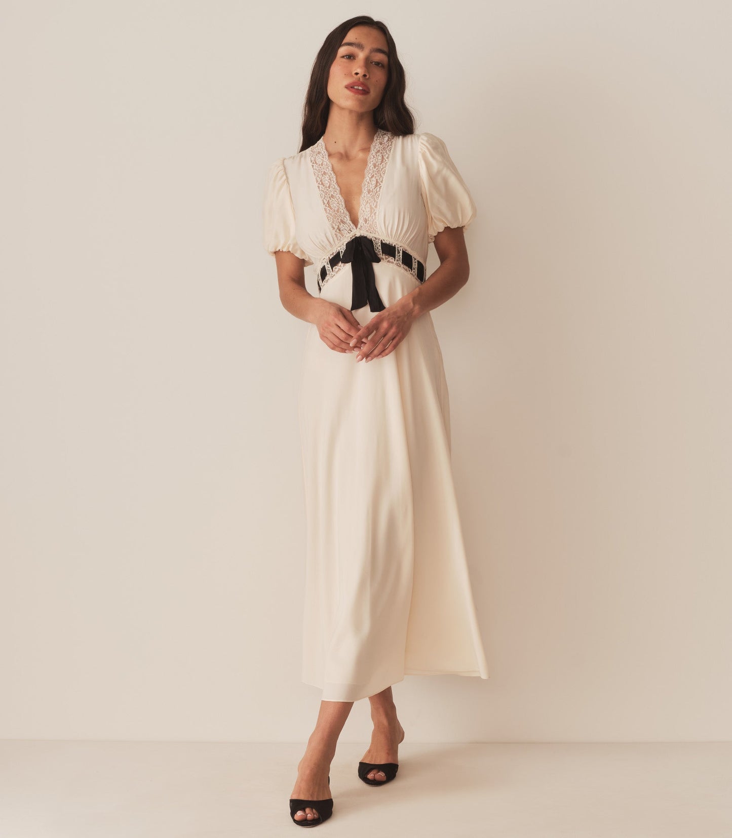 DÔEN Women Augustina Dress - Candlelight