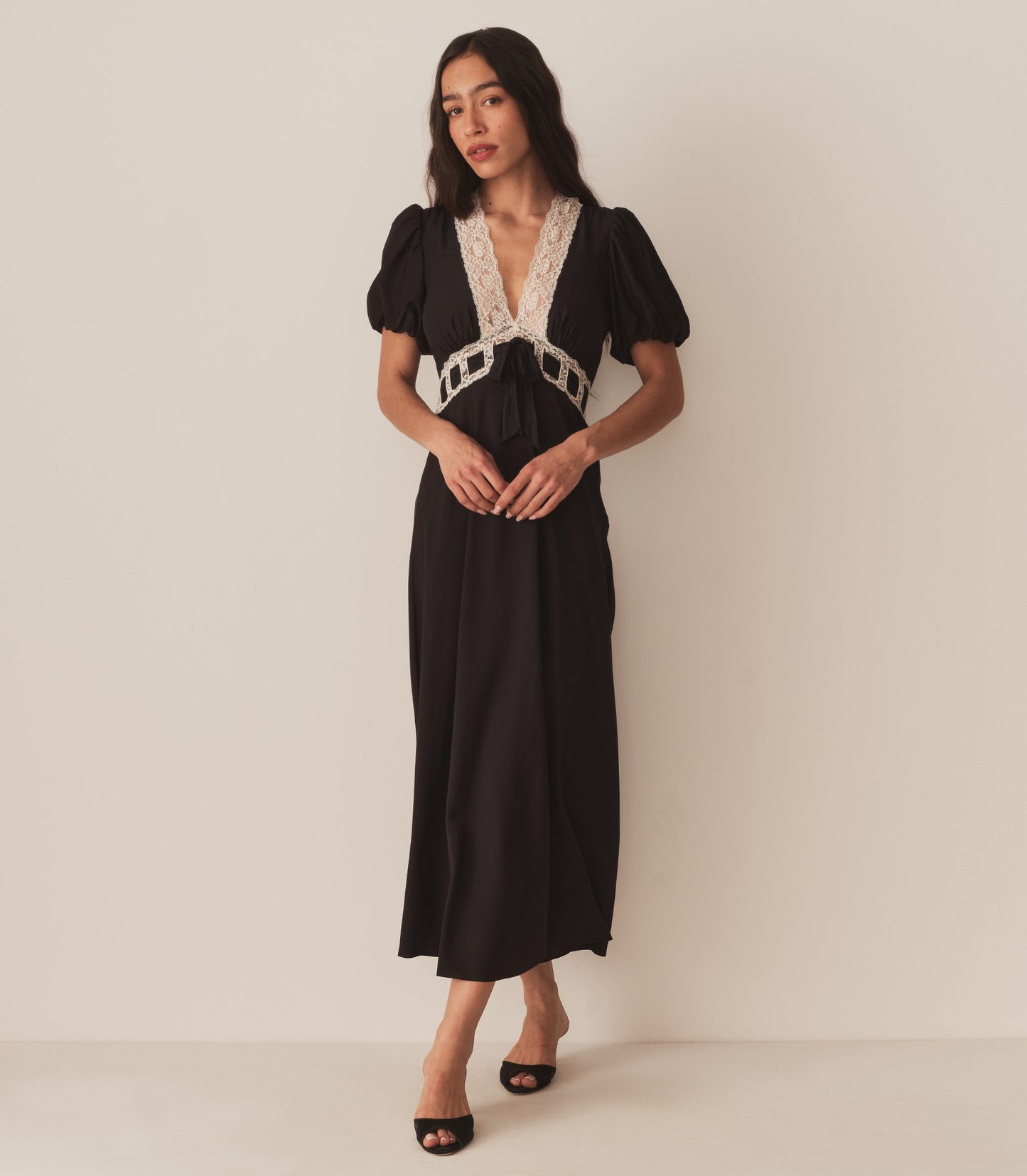 DÔEN Women Augustina Dress - Black