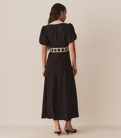 DÔEN Women Augustina Dress - Black