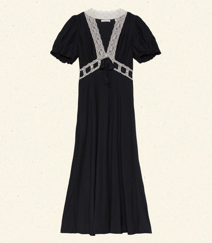 DÔEN Women Augustina Dress - Black