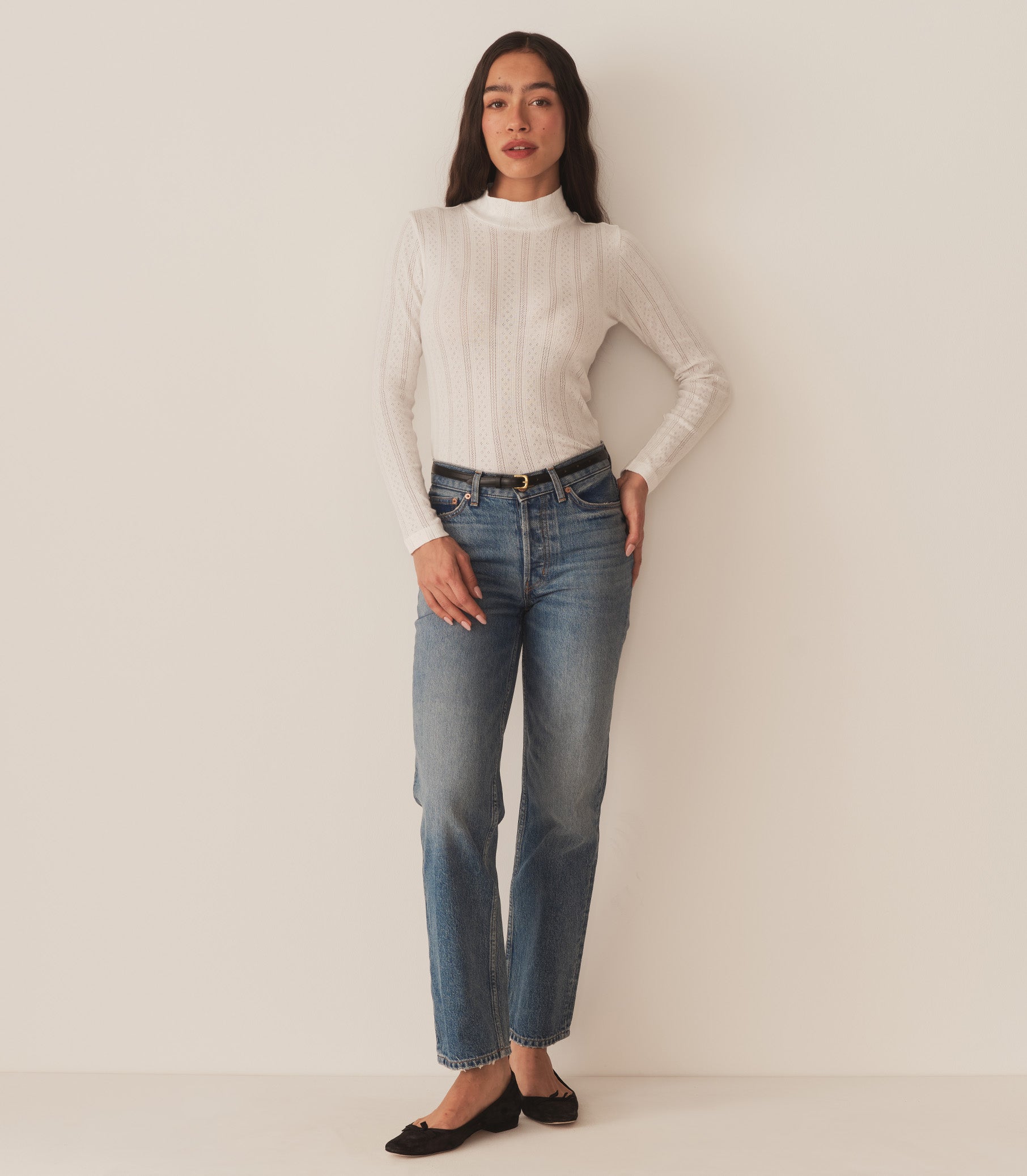 DÔEN Women Nessa Tee - Salt