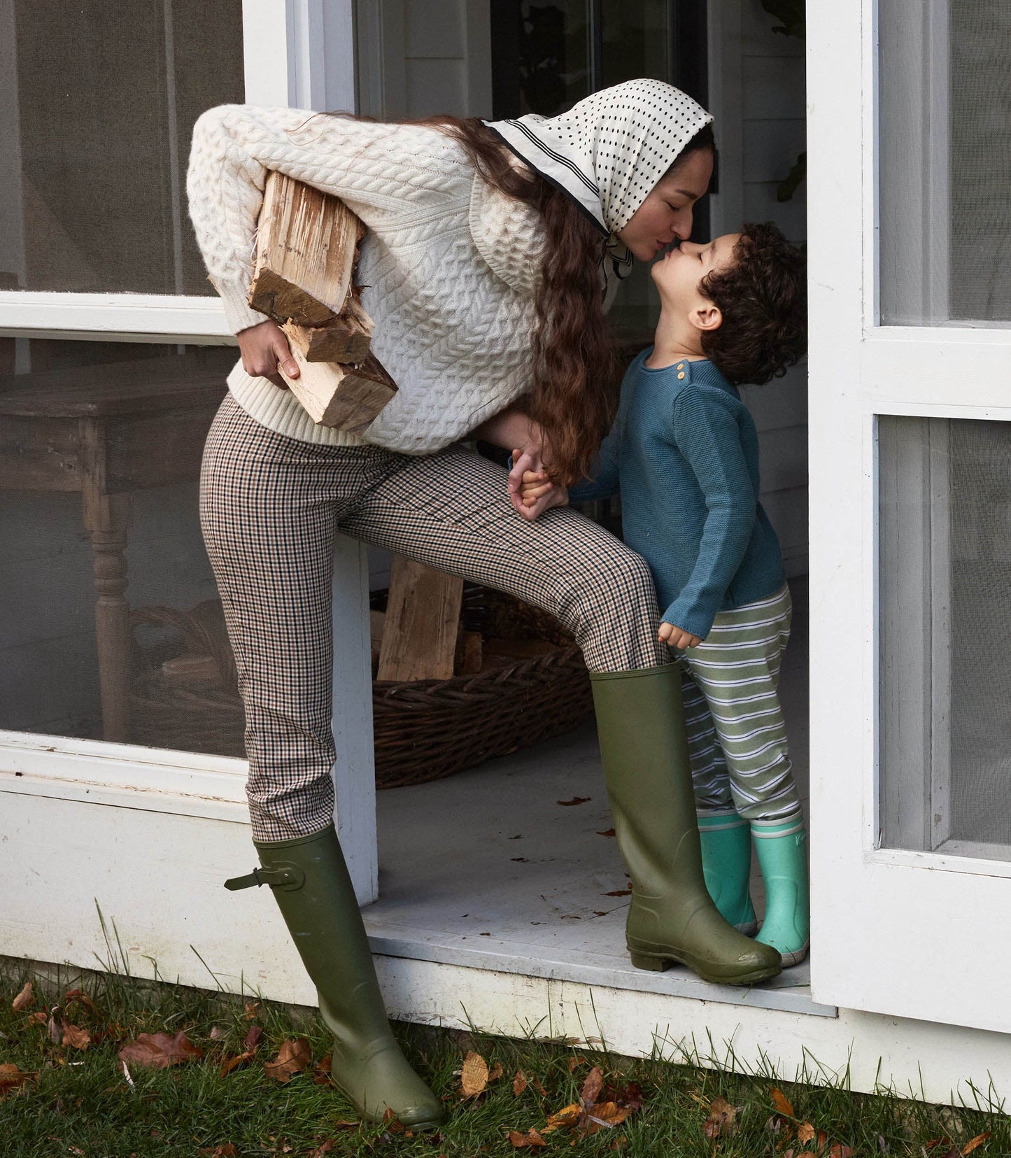 DÔEN Women Gillian Sweater - Ivory