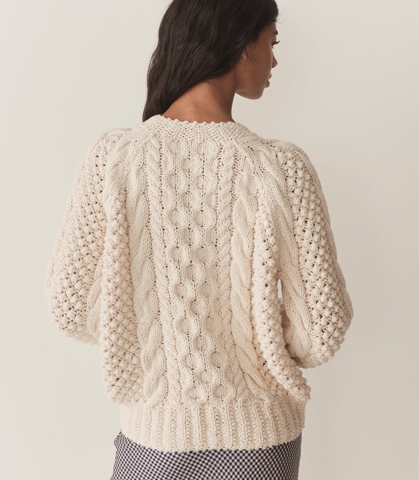 DÔEN Women Withrowe Sweater - Ivory