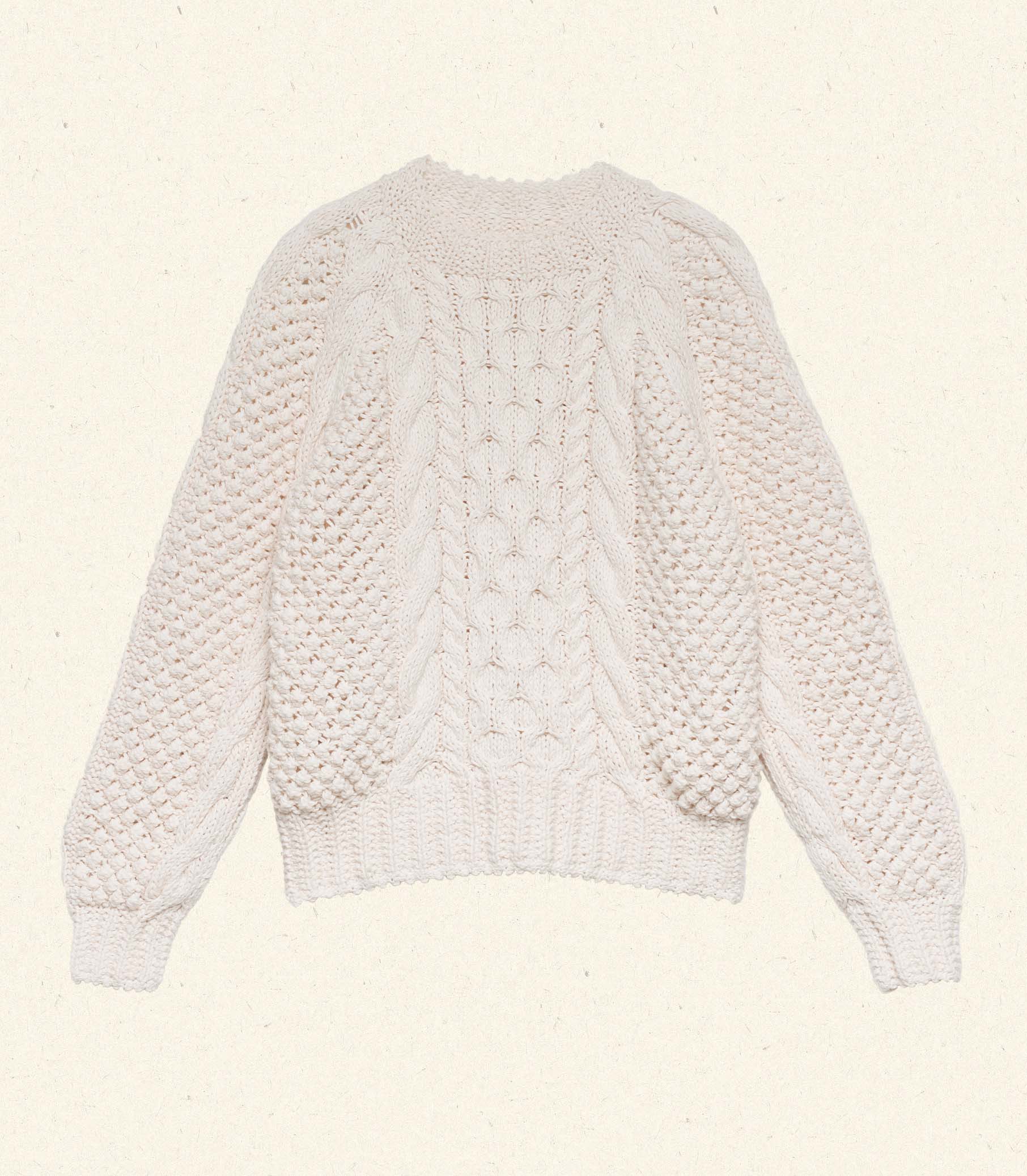 DÔEN Women Withrowe Sweater - Ivory