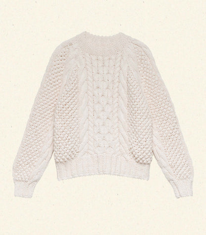 DÔEN Women Withrowe Sweater - Ivory