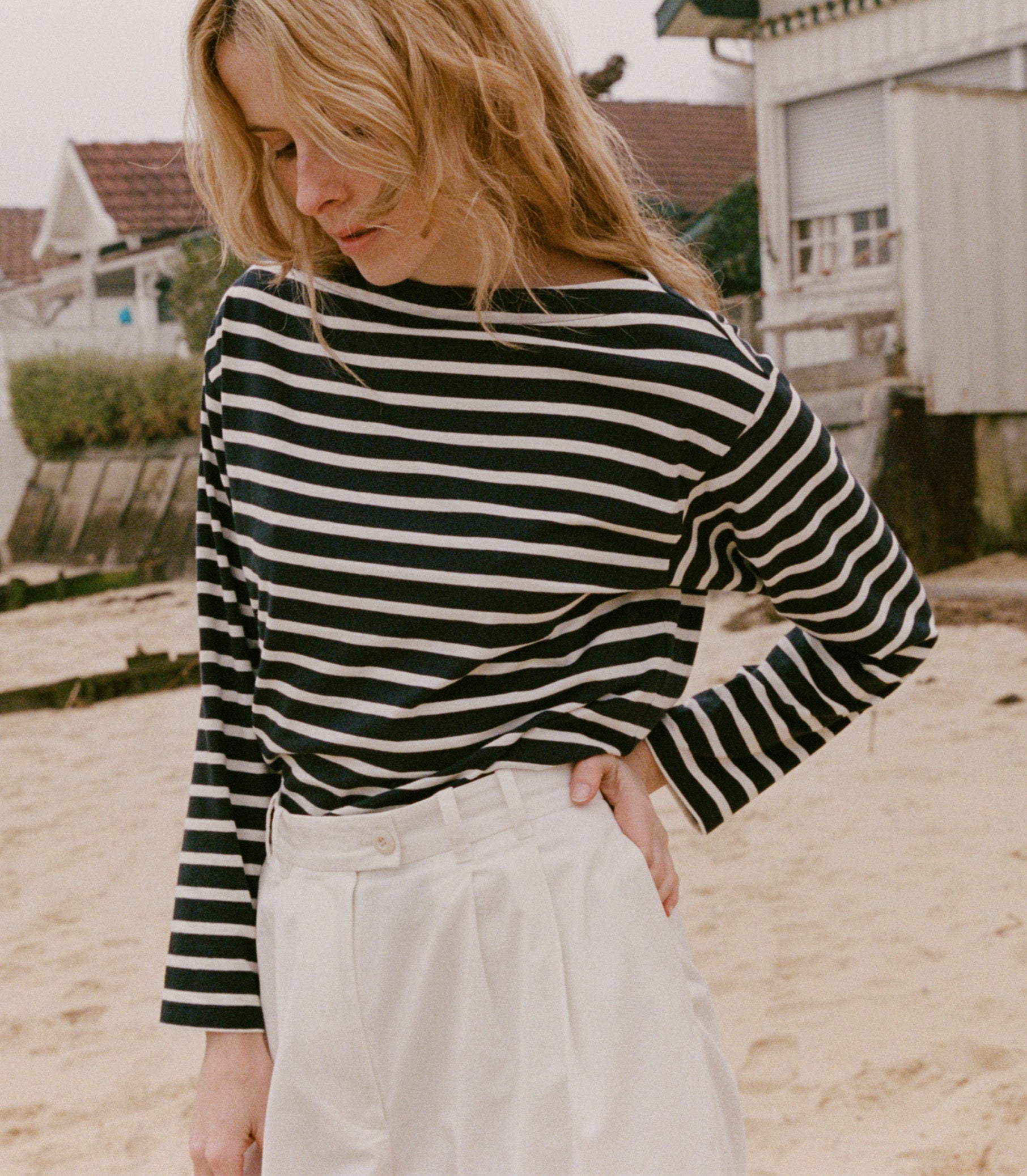 DÔEN Women Lisa Pant - Salt