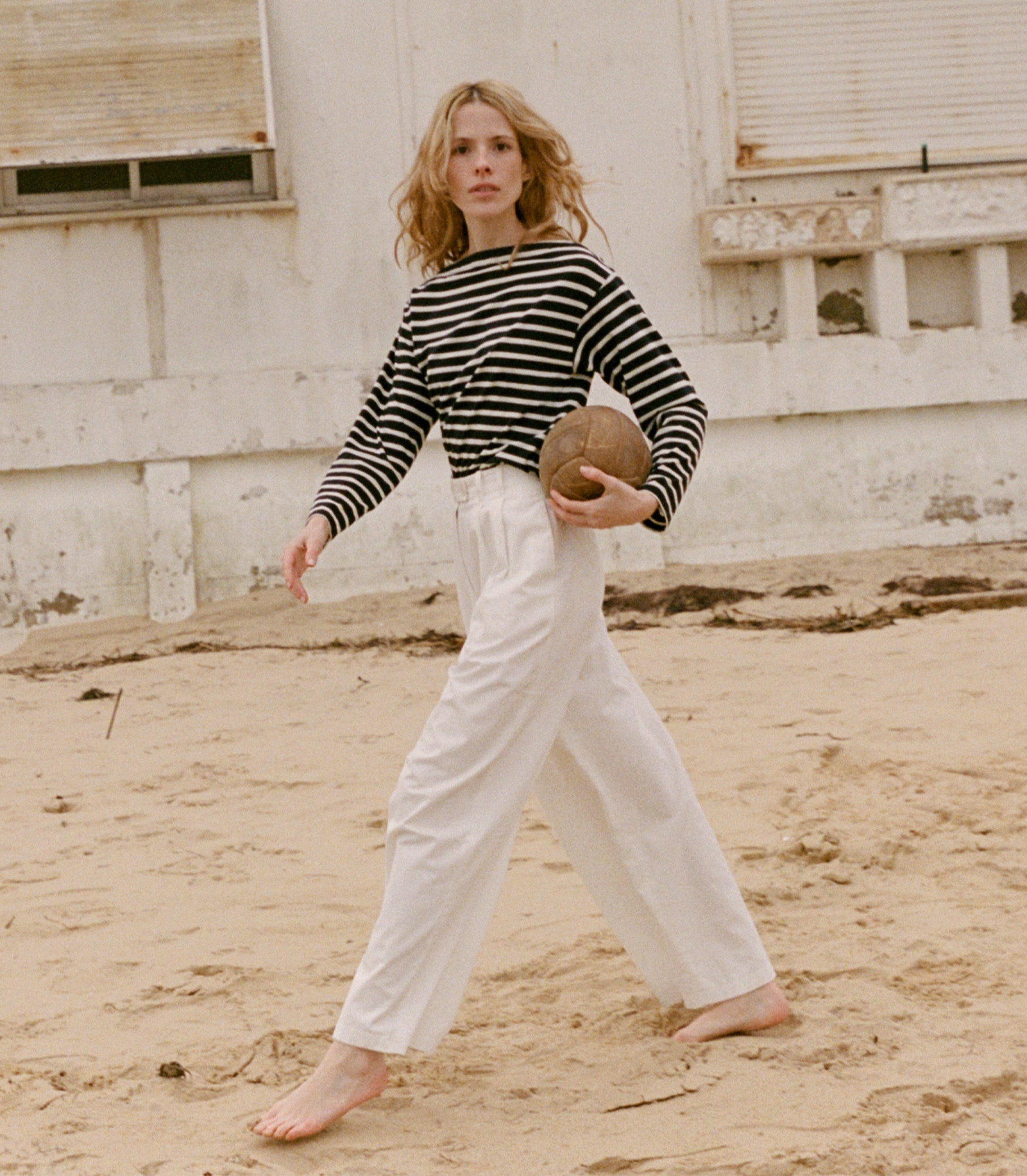 DÔEN Women Lisa Pant - Salt