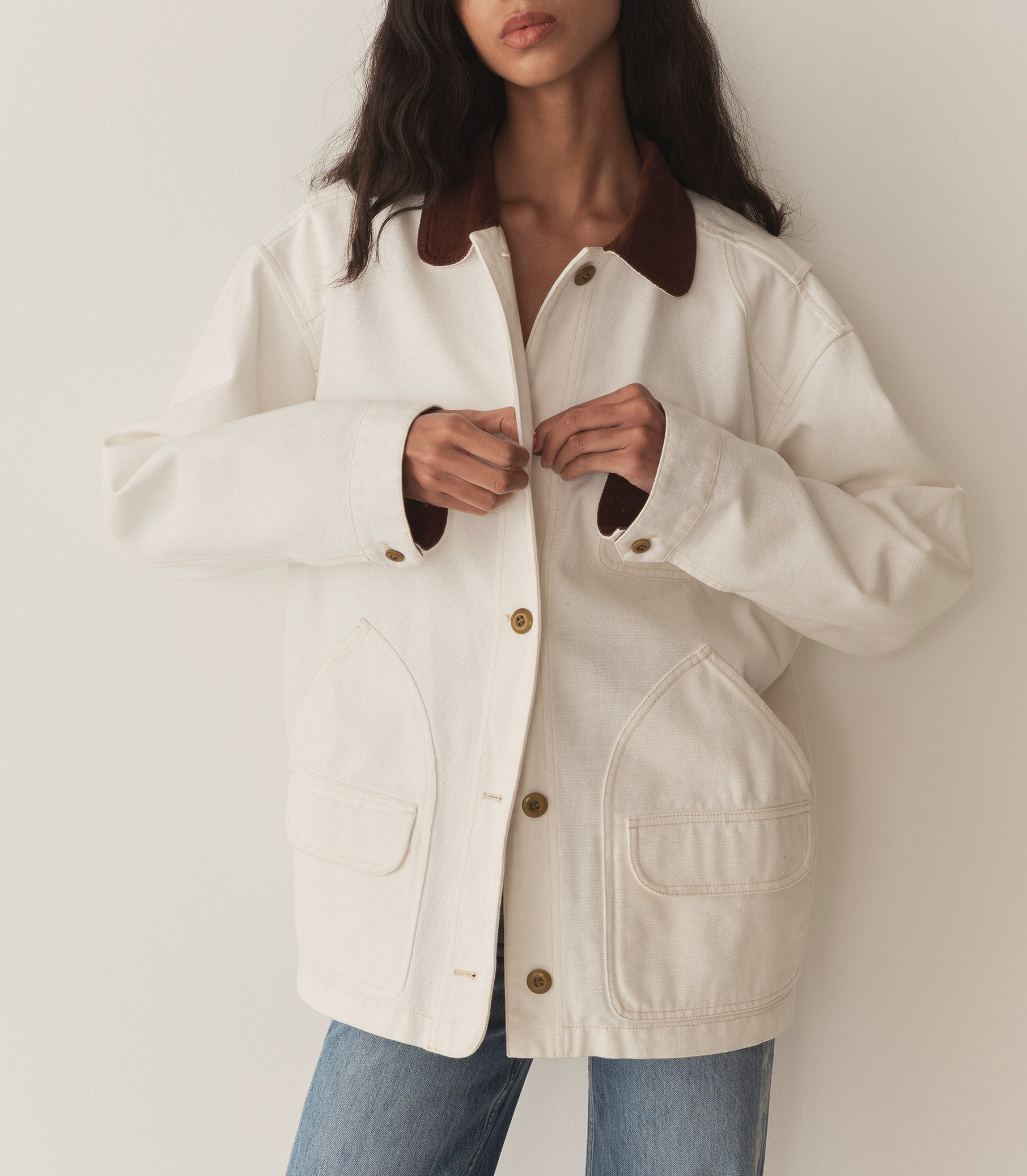 DÔEN Women Pascual Jacket - Salt