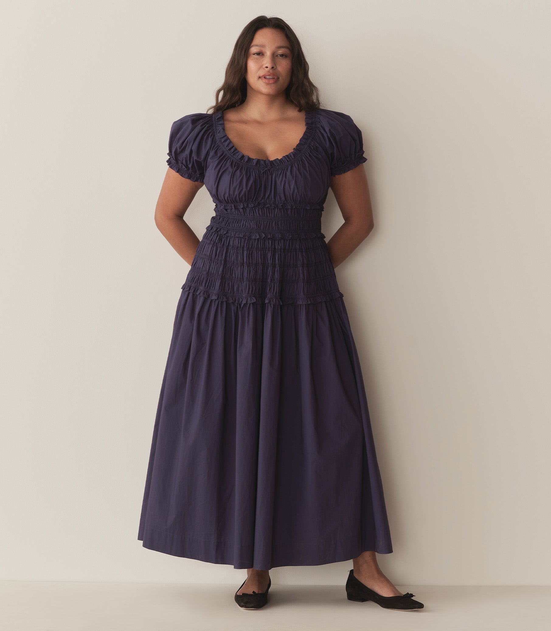 DÔEN Women Leanne Dress - Adriatic