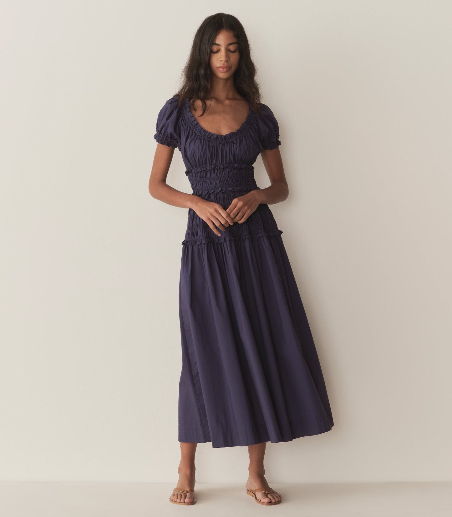 DÔEN Women Leanne Dress - Adriatic