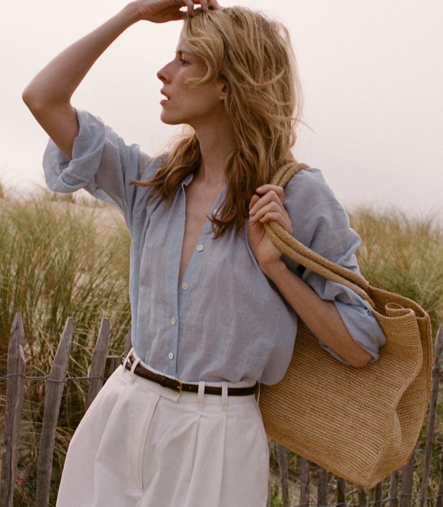 DÔEN Women Jonie Top - Harbor Blue
