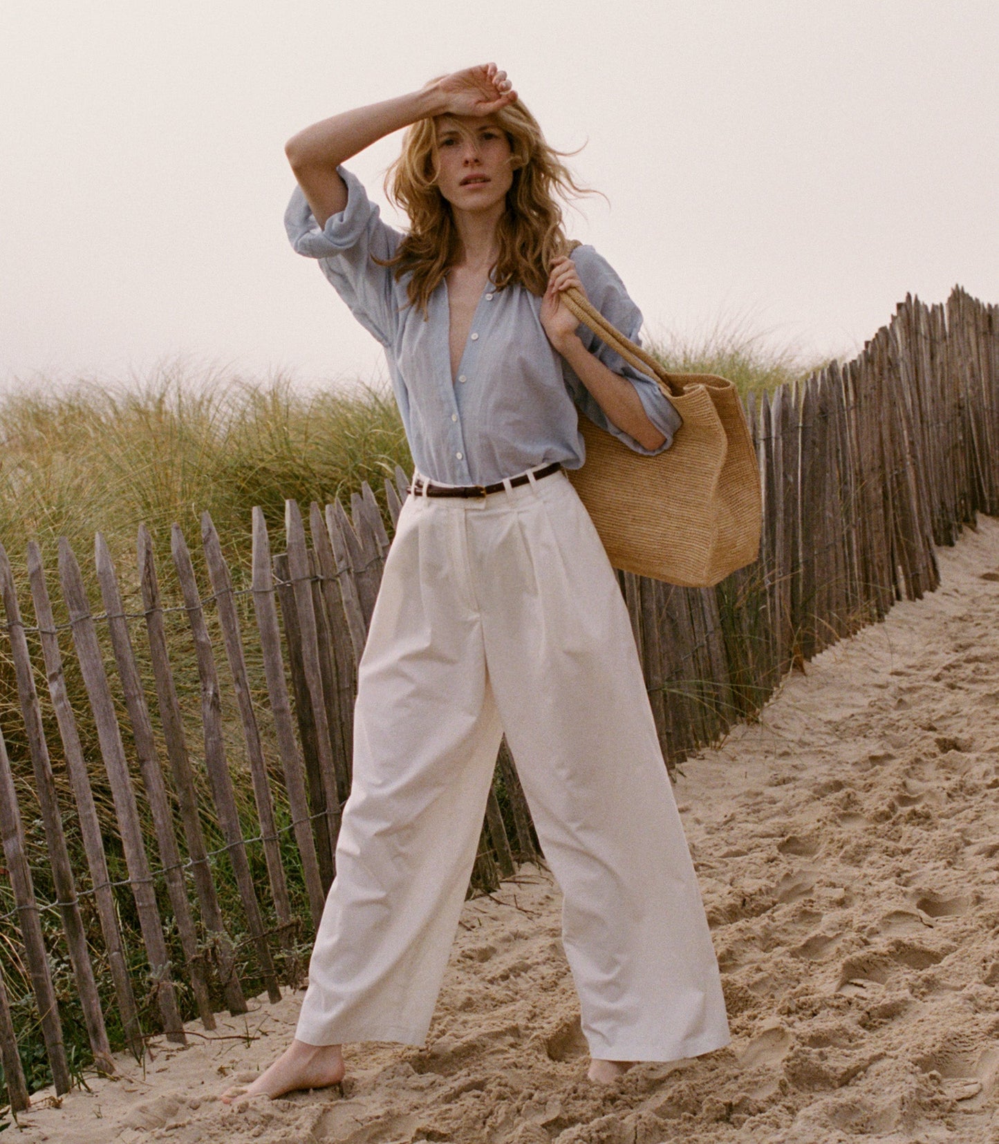 DÔEN Women Jonie Top - Harbor Blue