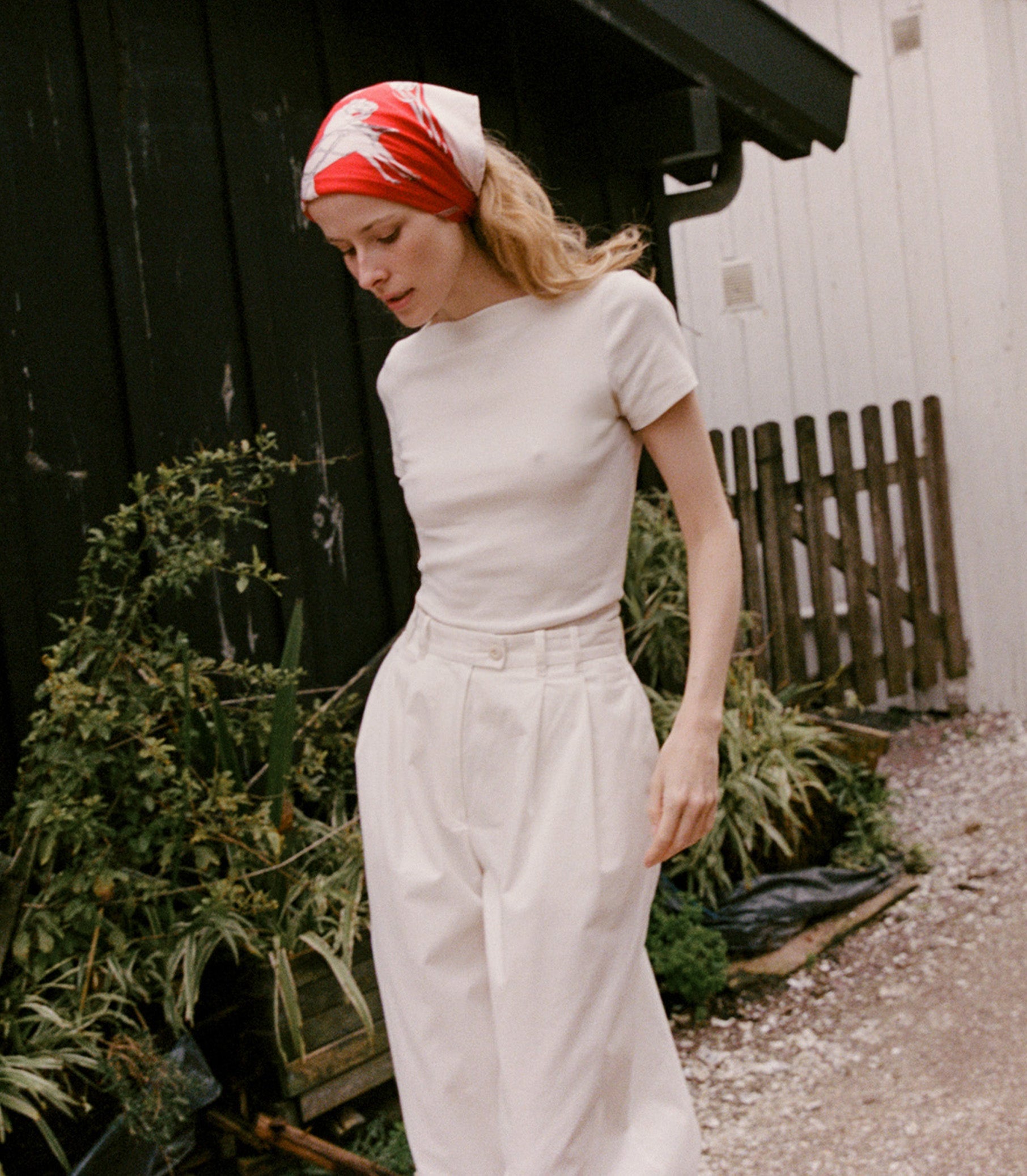 DÔEN Women Pauline Tee - Salt