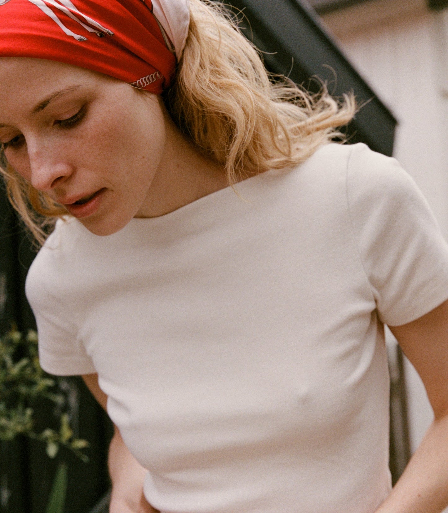 DÔEN Women Pauline Tee - Salt