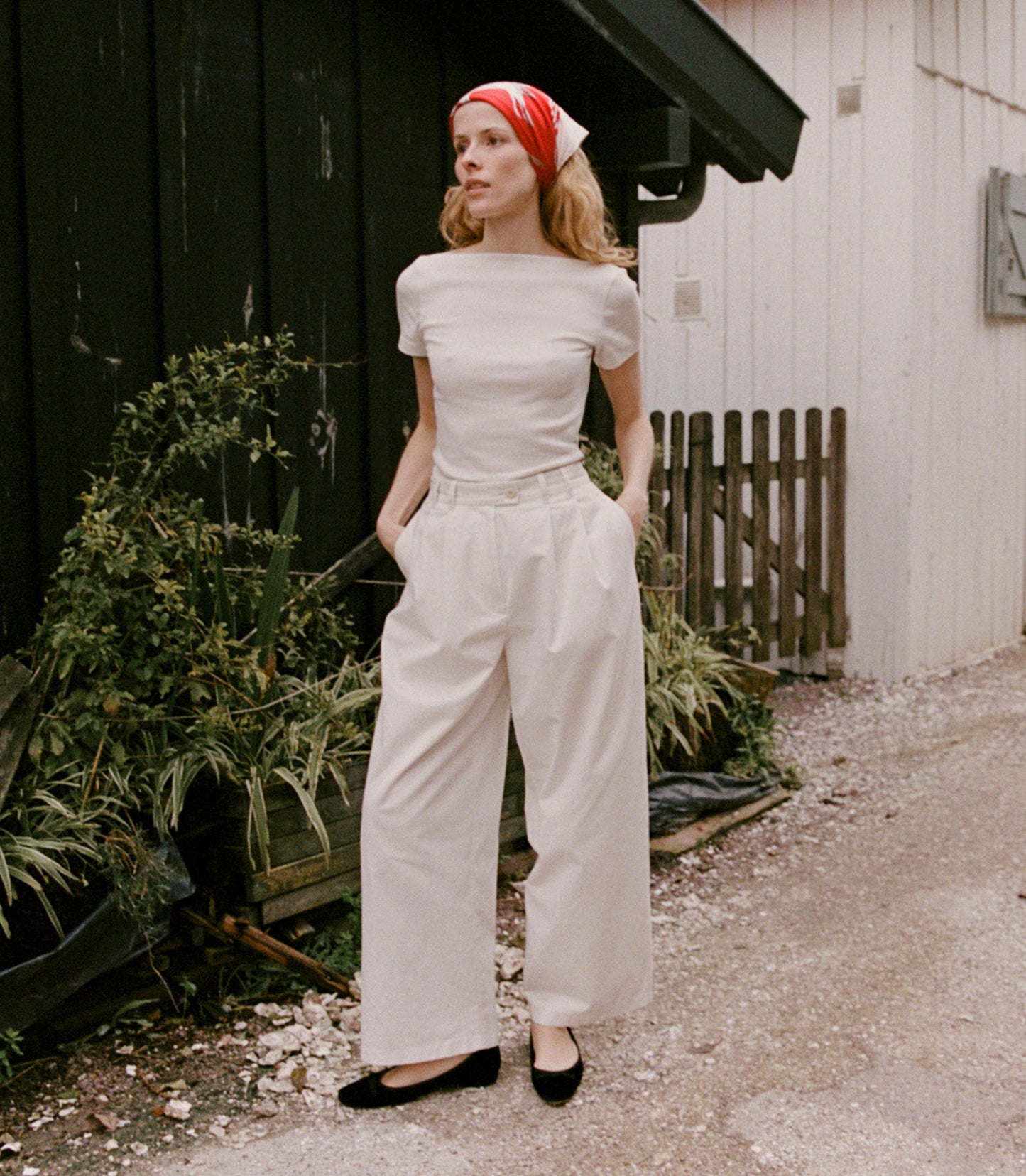 DÔEN Women Pauline Tee - Salt