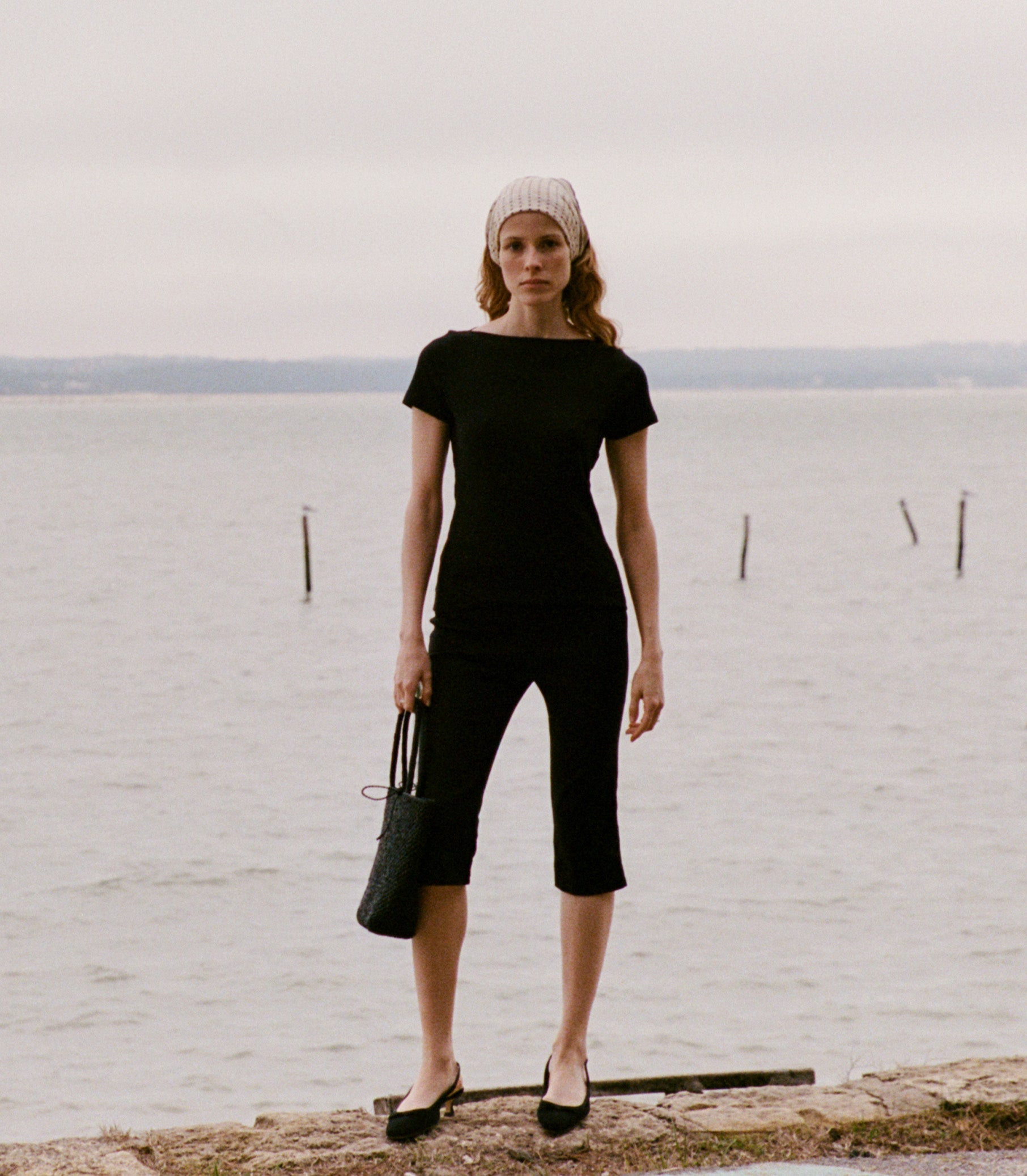 DÔEN Women Pauline Tee - Black