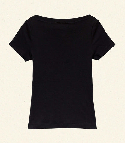 DÔEN Women Pauline Tee - Black
