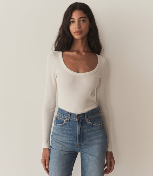 DÔEN Women Romy Tee - Salt