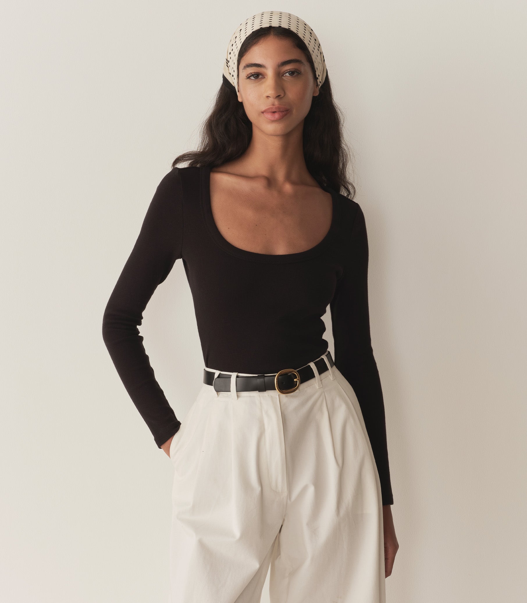 DÔEN Women Romy Tee - Black
