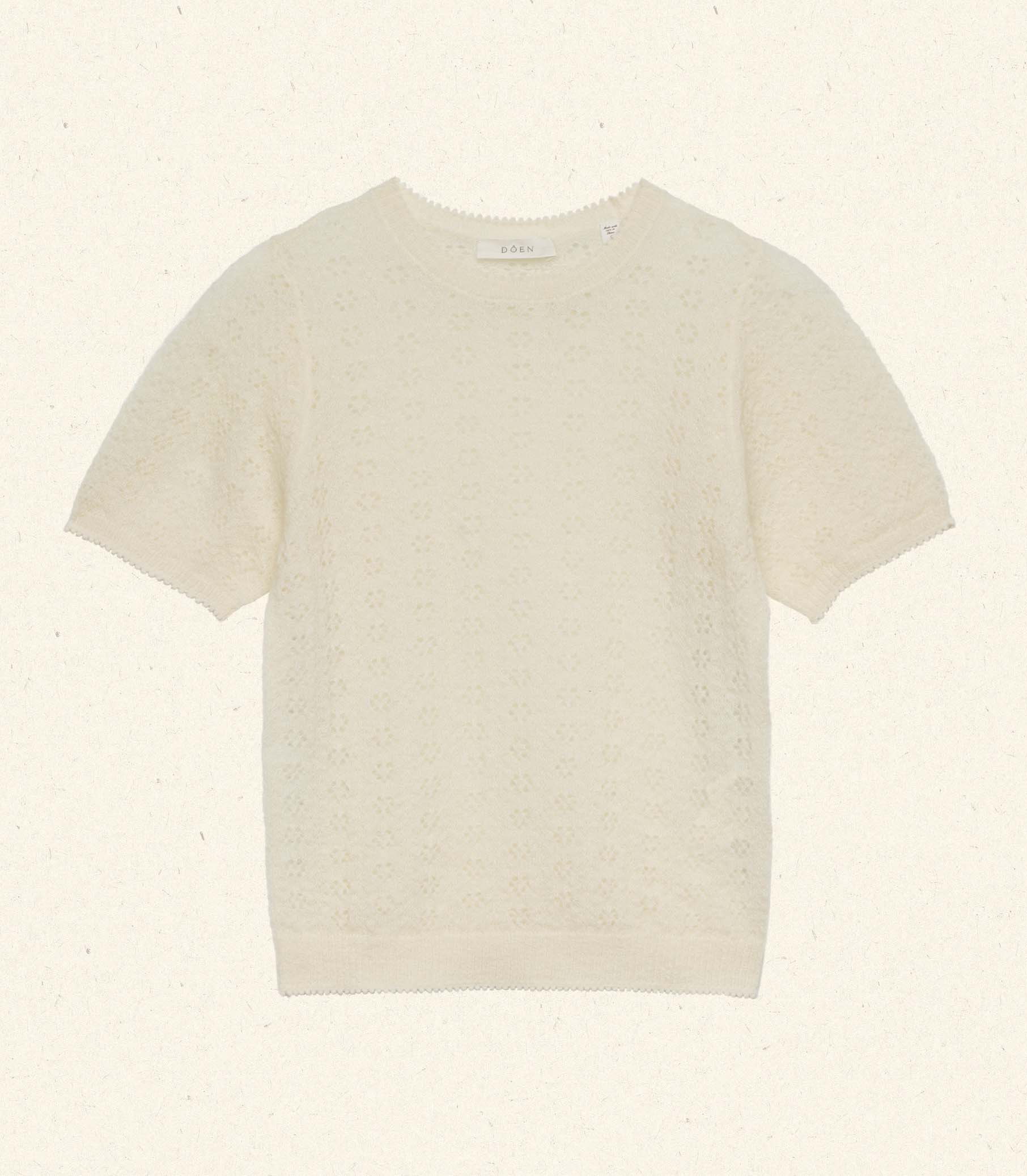 DÔEN Women Monica Sweater - Vanilla