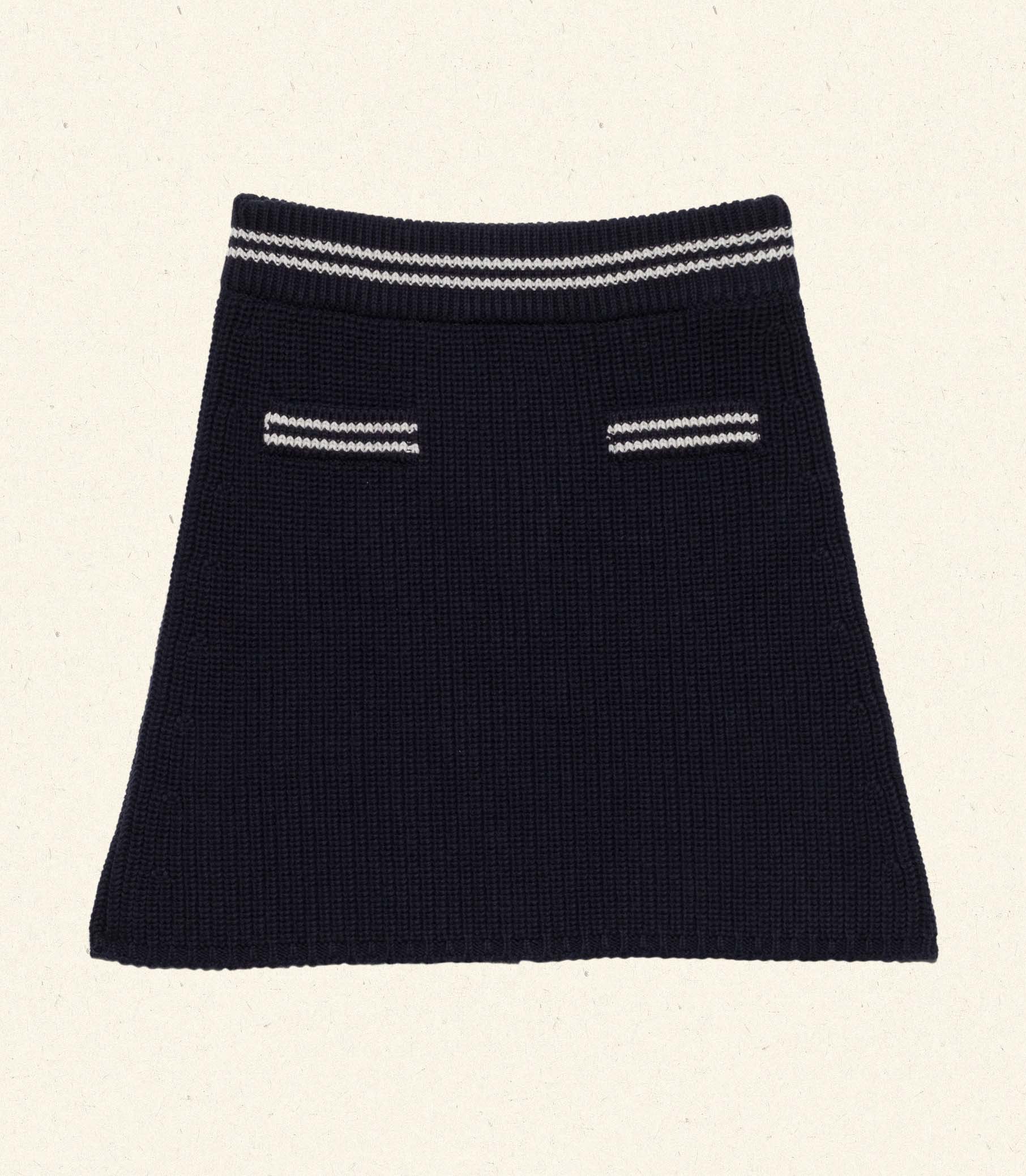 DÔEN Women Seymour Skirt - Deep Navy