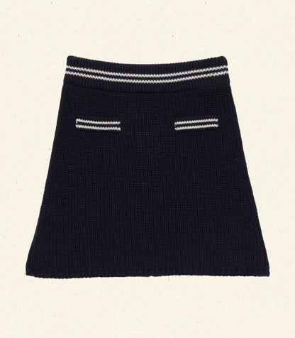 DÔEN Women Seymour Skirt - Deep Navy