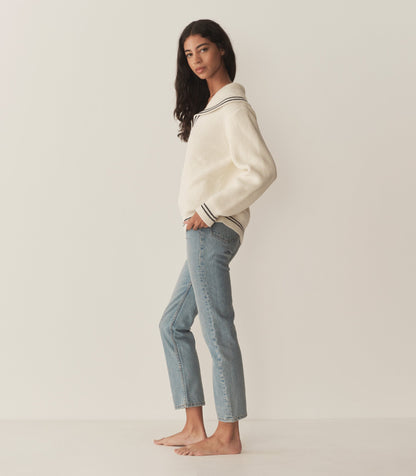 DÔEN Women Voyage Sweater - Ivory