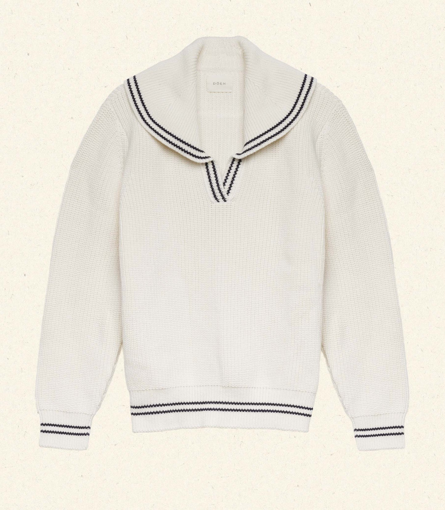 DÔEN Women Voyage Sweater - Ivory