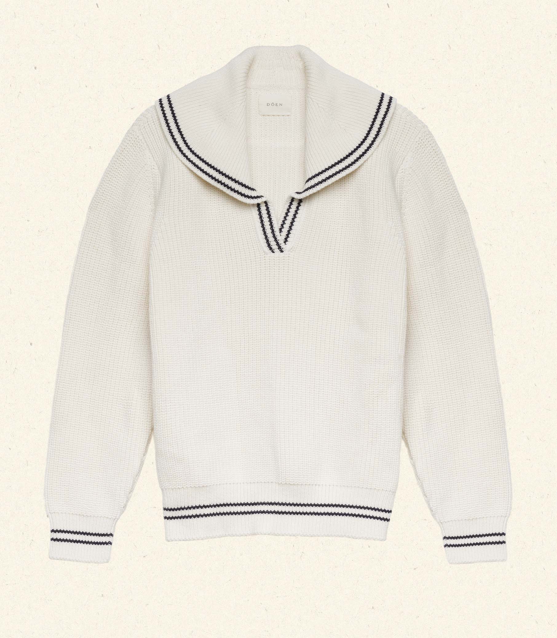 DÔEN Women Voyage Sweater - Ivory